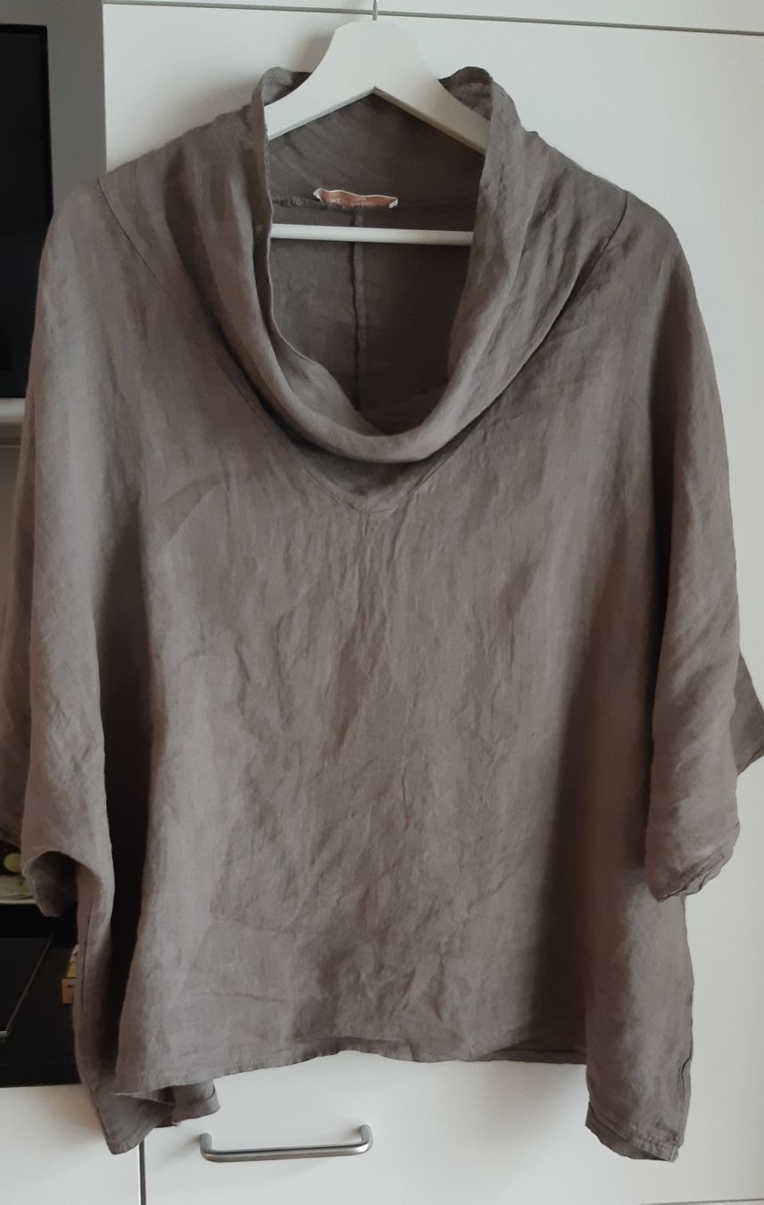 Camicette: lässige Leinenbluse, onesize,  – Nuovo e nell'imballaggio originale da St. Gallen venduto da Corbiere1972