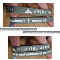 2 Christliche Armbänder /Neu