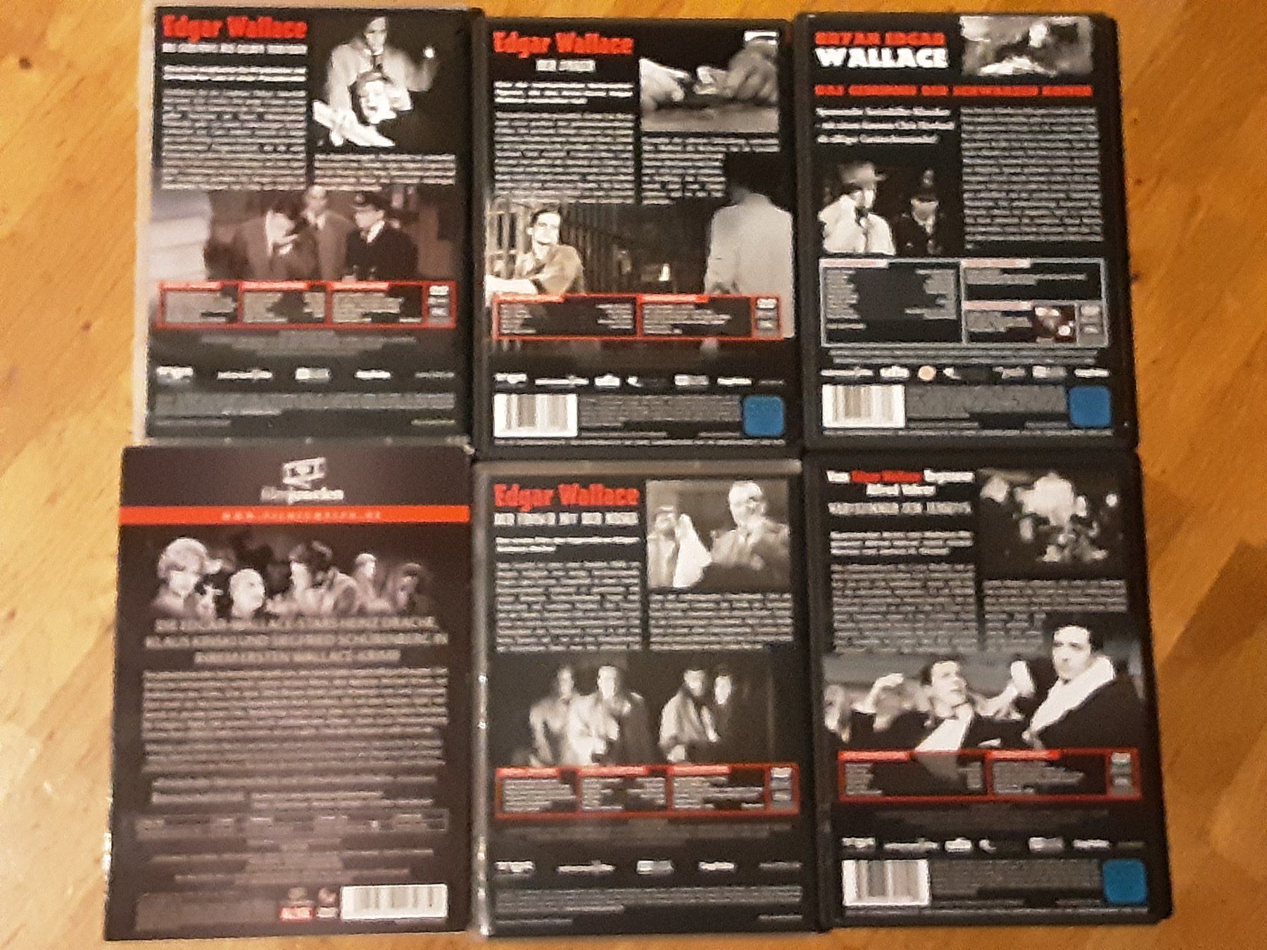 Tutti i DVDs: Edgar Wallace - 6 Filme – Usato da Wallisellen venduto da Sawr 1