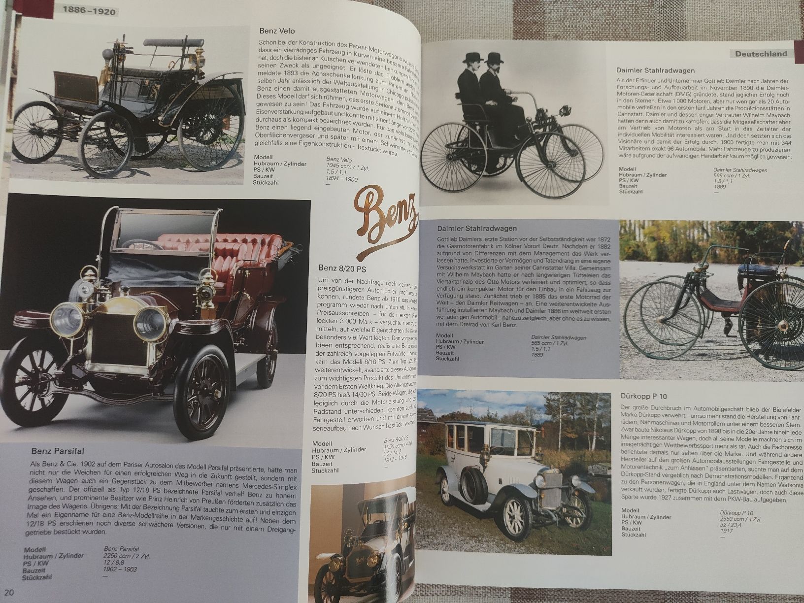 Bücher: Buch 1000 Automobile Geschichte Klassiker Technik – Gebraucht aus Riehen von sulzschnee 2