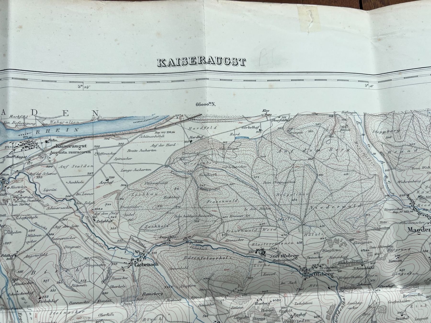 Cartine & Atlanti: Carte ancienne Kaiseraugust (1901) – Usato da Savigny venduto da dor_5v9q 1
