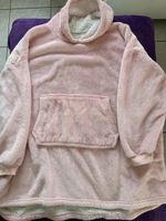 Sweat à capuche rose unisexe taille M bon état