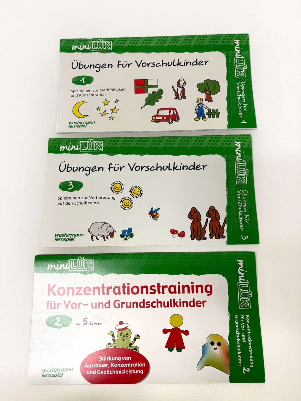 Giochi: Mini Lük mit 14 Übungsheften – Usato da Neuenkirch venduto da Gluecks.Kauf 3