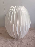 Hängelampe im Origami Stil - weiss