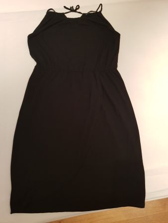 Hallhuber Sommerkleid schwarz Gr. S/M Trägerkleid Strand...