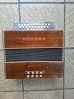Antikes Akkordeon HOHNER Erika gebraucht ca. 1935