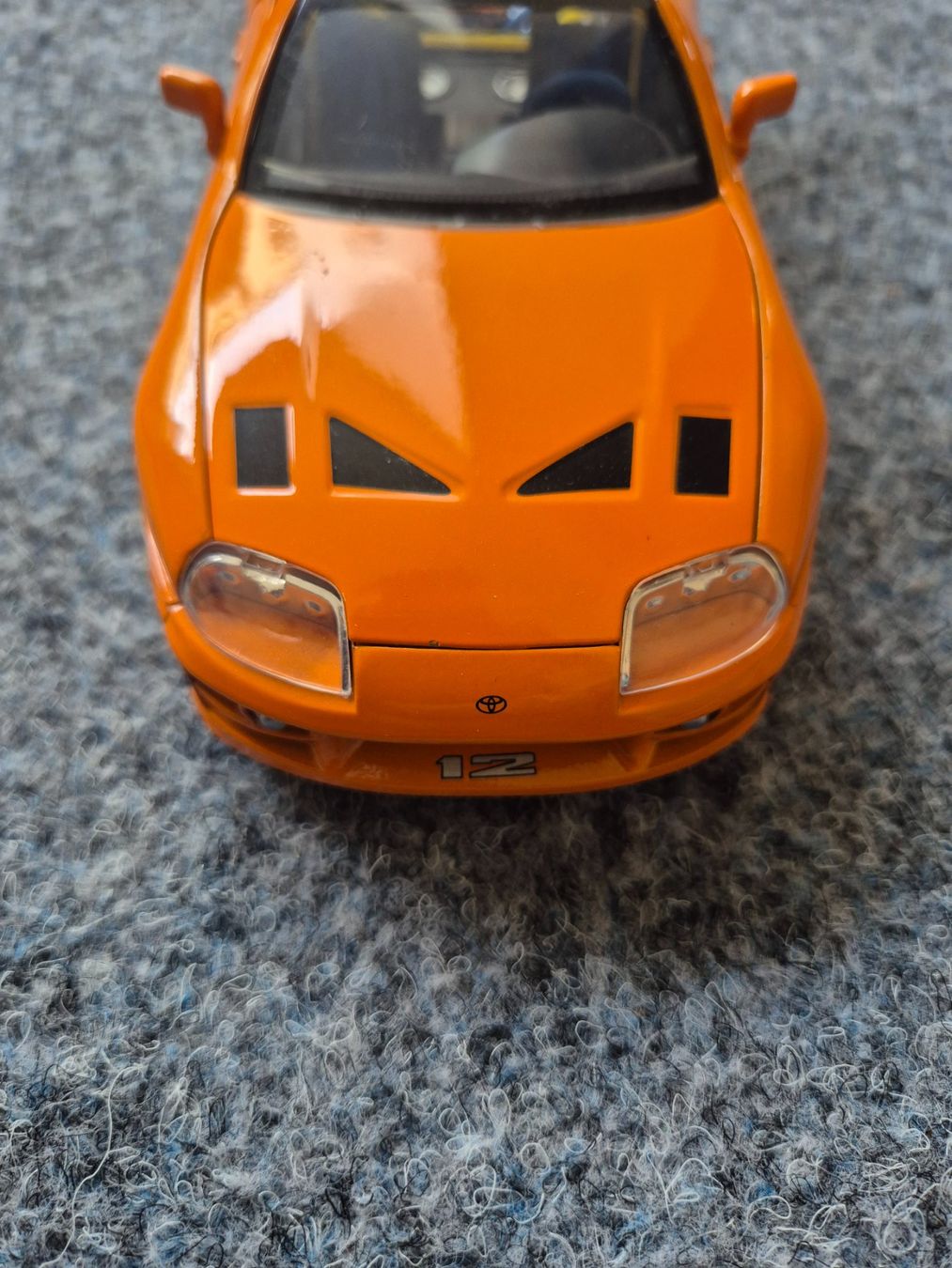 Toyota Modellini d'auto: Toyota Supra Modellauto Orange – Usato da Domat Ems venduto da tchnesa 8