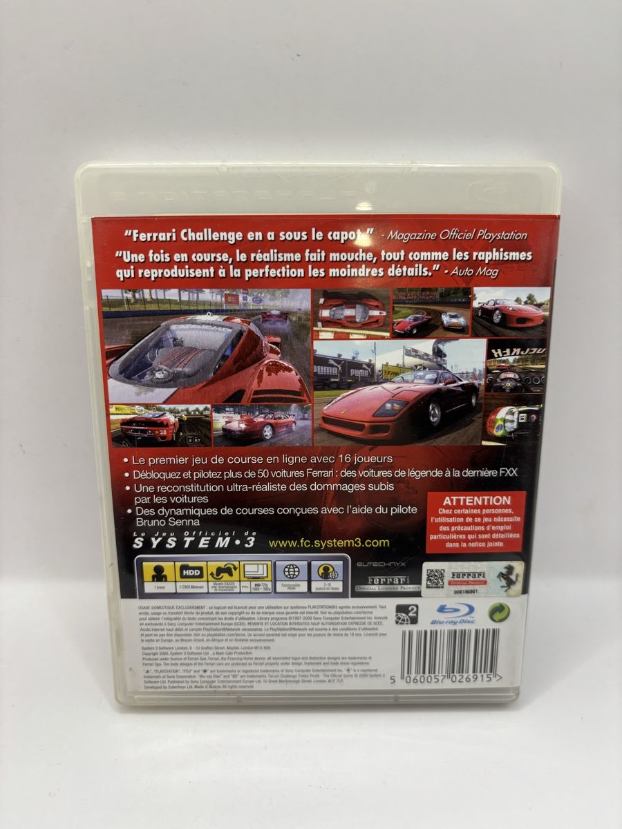 Giochi: Ferrari Challenge Trofeo Pirelli PS3 – Usato da Genève venduto da sho_67qj 1