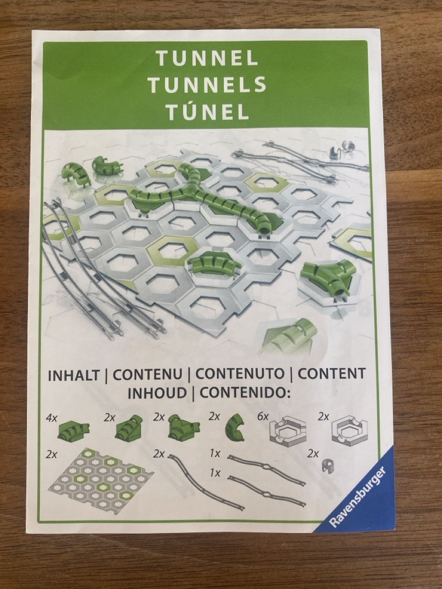 Ravensburger Giochi: Gravitrax - TUNNEL Erweiterung – Usato da Zürich venduto da Ayura06