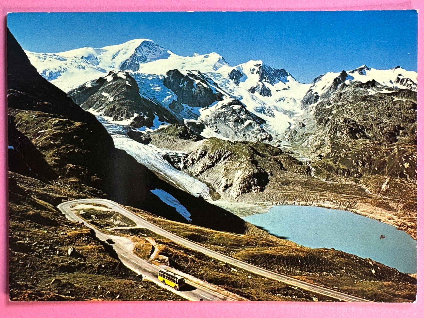 Ansichtskarten: Sustenpass - Postauto – Gebraucht aus Steg VS von danwer74