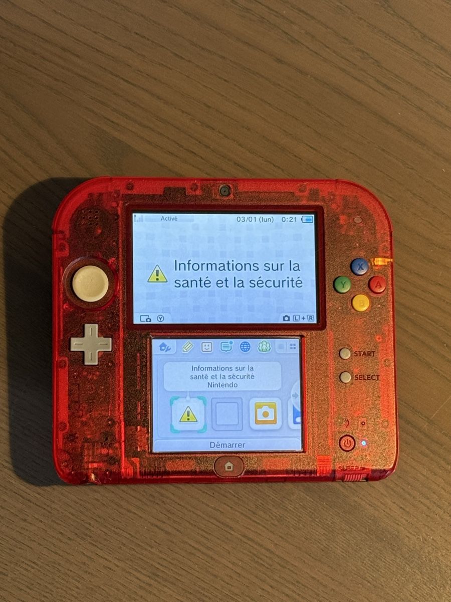 Nintendo Konsolen: Nintendo 2DS Pokemon Rouge Red Rote – Gebraucht aus Thônex von retrolovech 5