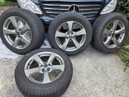 4x Borbet 17" Winterkompletträder 235/55