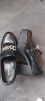 Schwarze Even&Odd Loafers mit Kette, Grösse 38, Top Herbst