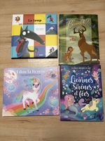 Lot de 4 livres illustrés pour enfants, état occasion