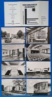 DAS BAUHAUS DESSAU I. Serie 8 Fotos n. Aufn. Roger Rössing