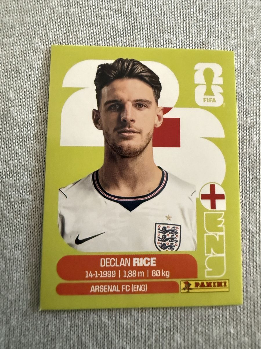 Panini Carte collezionabili: ENG10, Declan Rice, Panini  – Nuovo (secondo la descrizione) da Amriswil venduto da ALETAL