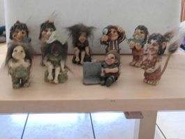 TROLL KLEINERE BIS CA 12 CM, 9 STUCK, BRAUCHE PLATZ