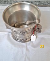 1 Stück Zinn Mörser mit Stössel