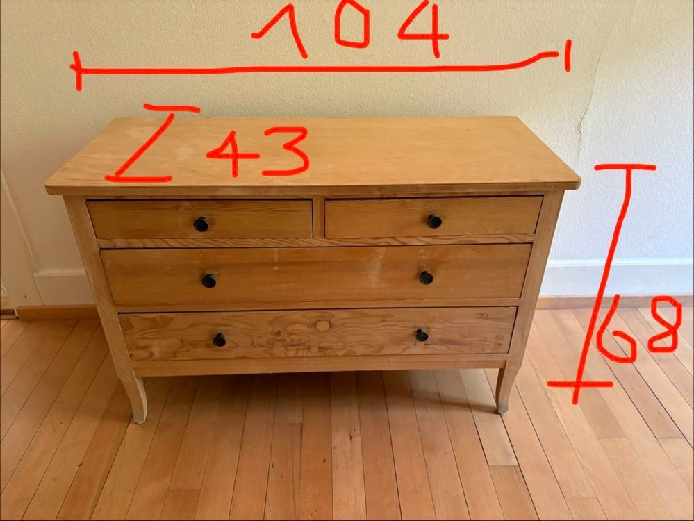 Commodes: alte Holzkommode – D'occasion à Zürich par Shelda