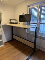 Elektrischer Sitz-Steh-Schreibtisch 200x100 – mit Kabelkanal
