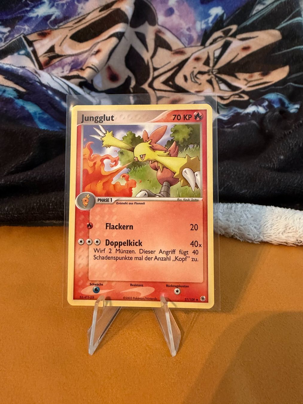 Pokémon Carte collezionabili: Jungglut / Combusken - (RS 27) / DE – Usato da Luzern venduto da LuzernTCGLab