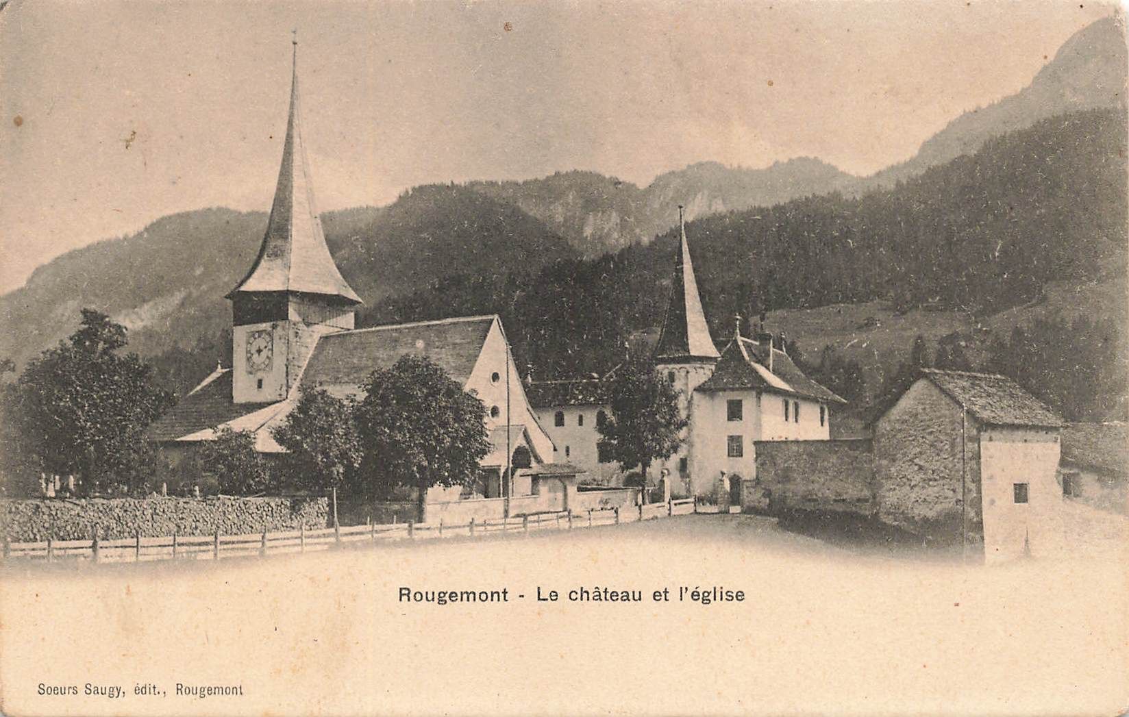 Ansichtskarten: Rougemont – Gebraucht aus Biasca von Blenio71