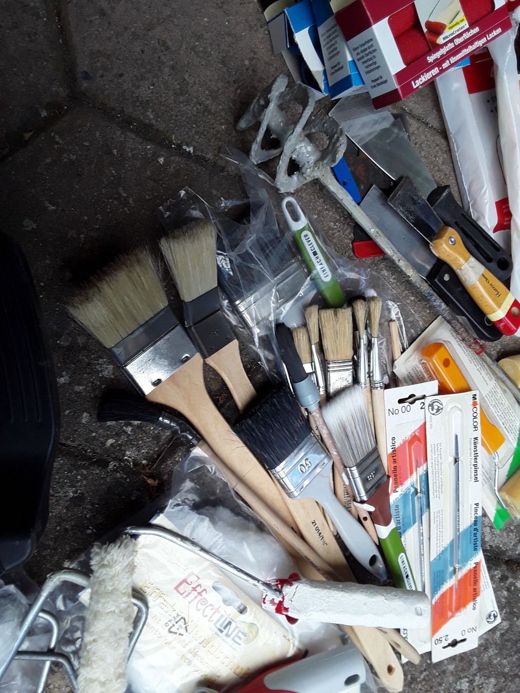 Pinsel: Diverses Malerzubehör – Neu (gemäss Beschreibung) aus Kappel SO von kaktus4616 4