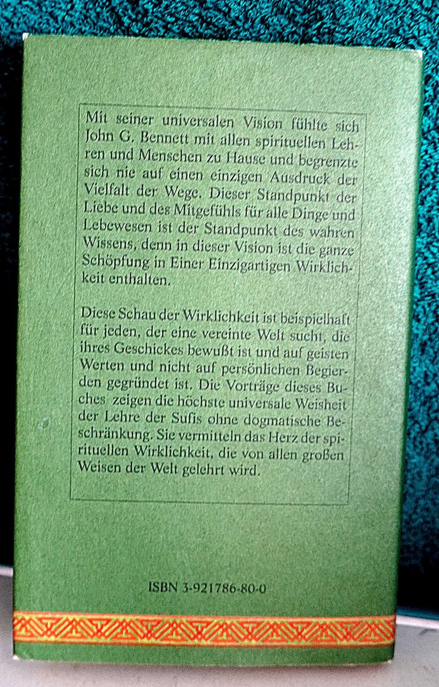 Libri: Der Grüne Drachen John G. Bennett – Usato da Baar venduto da 2cvbaar 2