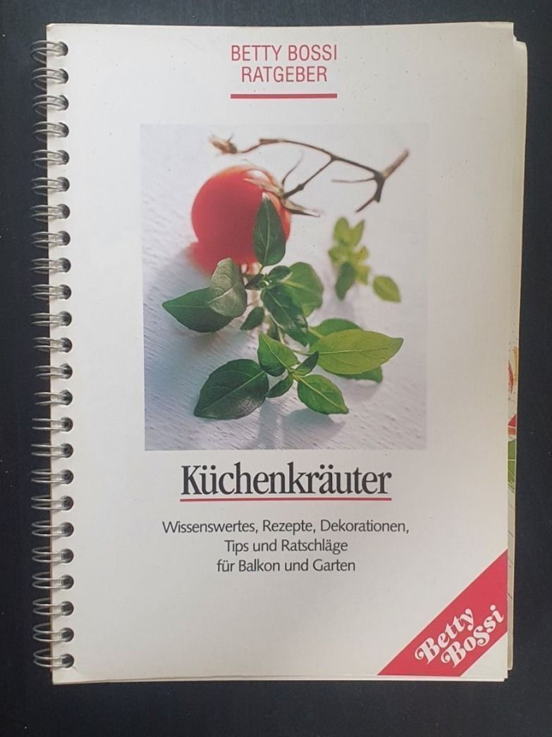 Libri: Betty Bossi Küchenkräuter – Usato da Langnau am Albis venduto da jer_pm72