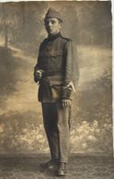 Fotokarte, Militär, Uniform, Lotar Niderer, Wolfhalden