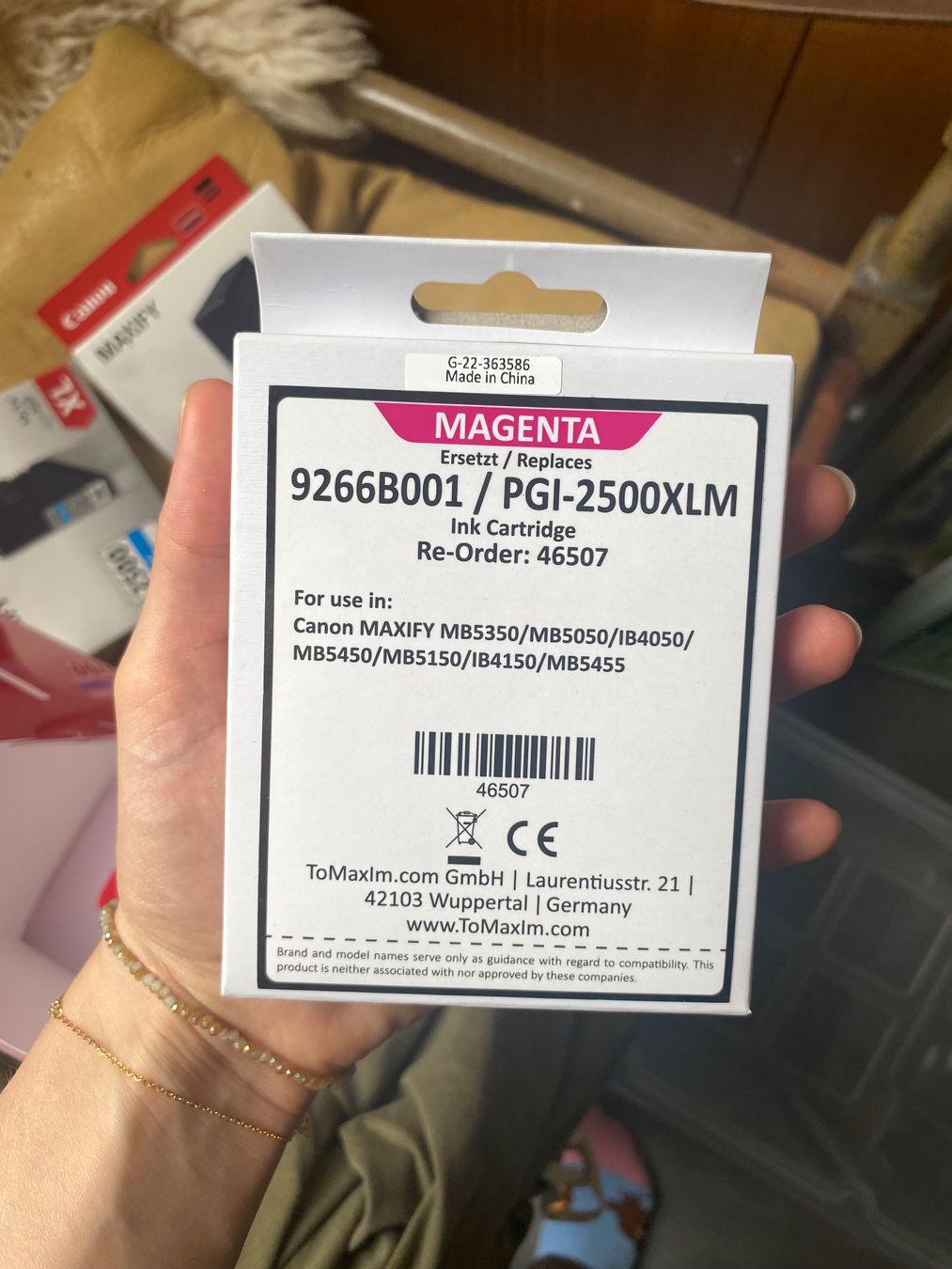 Canon Cartucce per stampanti & toner: Canon PGI-2500XL Multipack – Nuovo (secondo la descrizione) da Winterthur venduto da extraversion 1