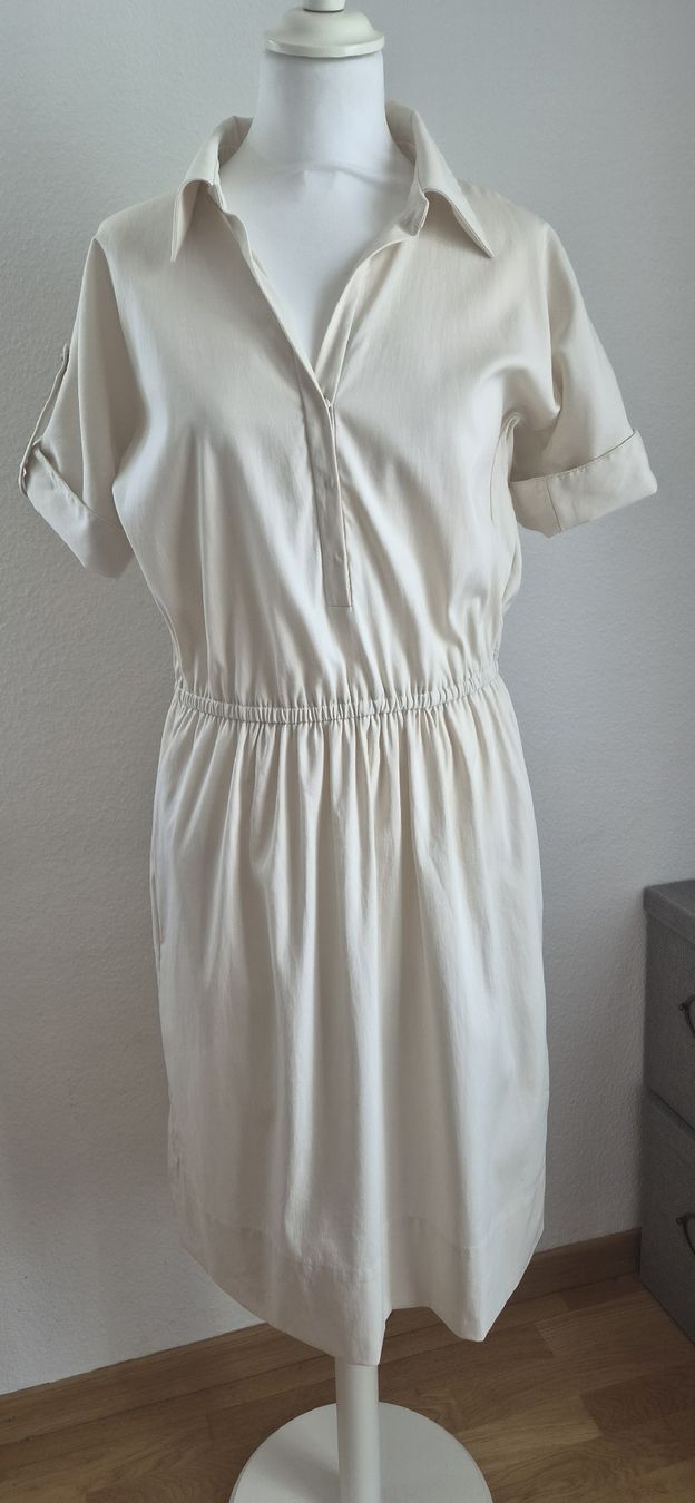 Akris Kleider: Akris Kleid Beige Baumwolle Grösse 40  – Neu (gemäss Beschreibung) aus Rapperswil SG von lemiii