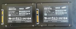SSD Samsung 500GB 2 Stk.