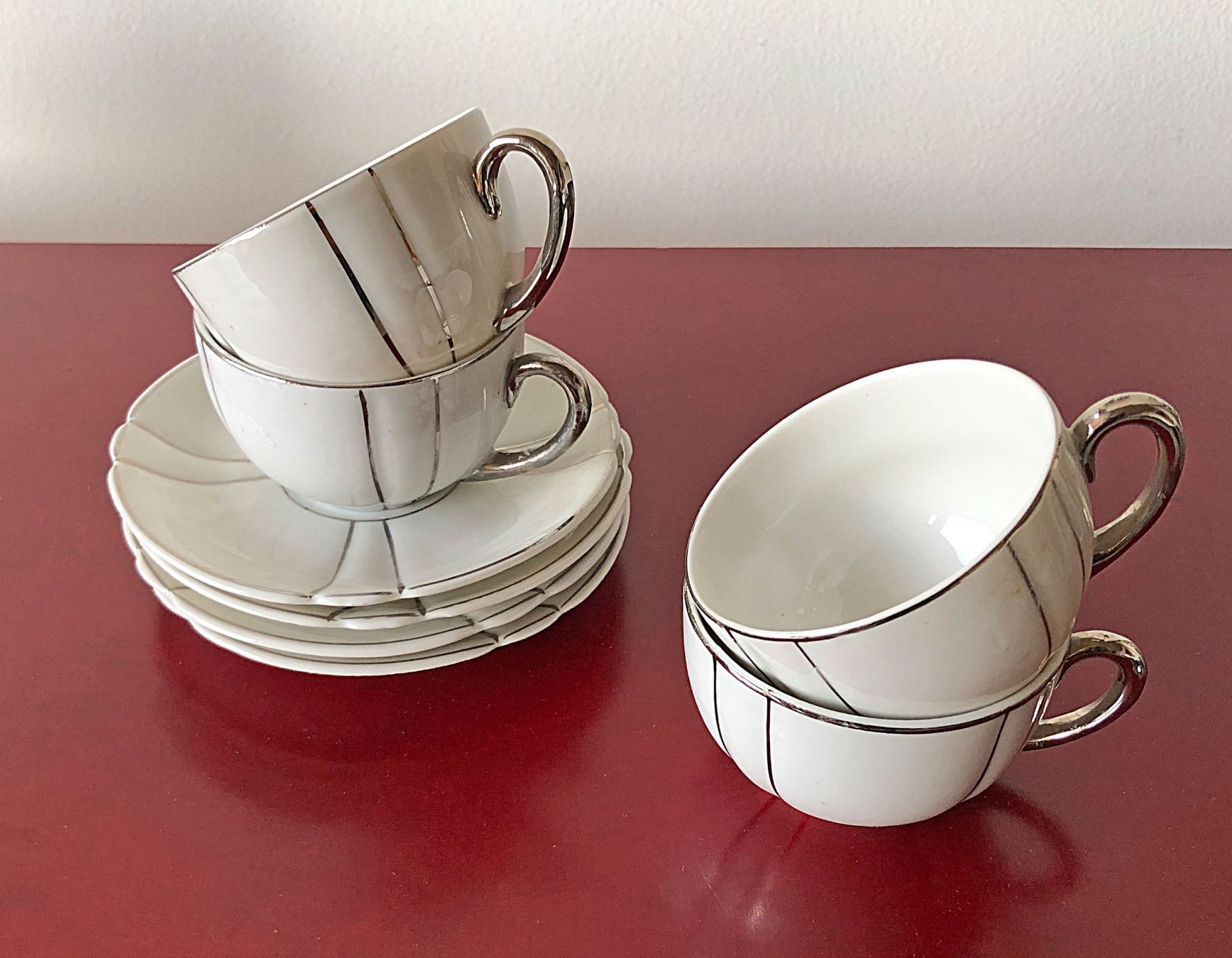 Geschirrsets: Teeservice antik um 1940 – Gebraucht aus Zürich von Octopus-275 1