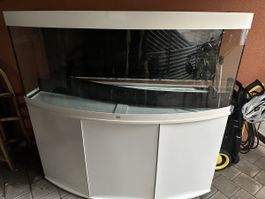 Juwel 450 Vision white mit unterschrank filter und heizstab