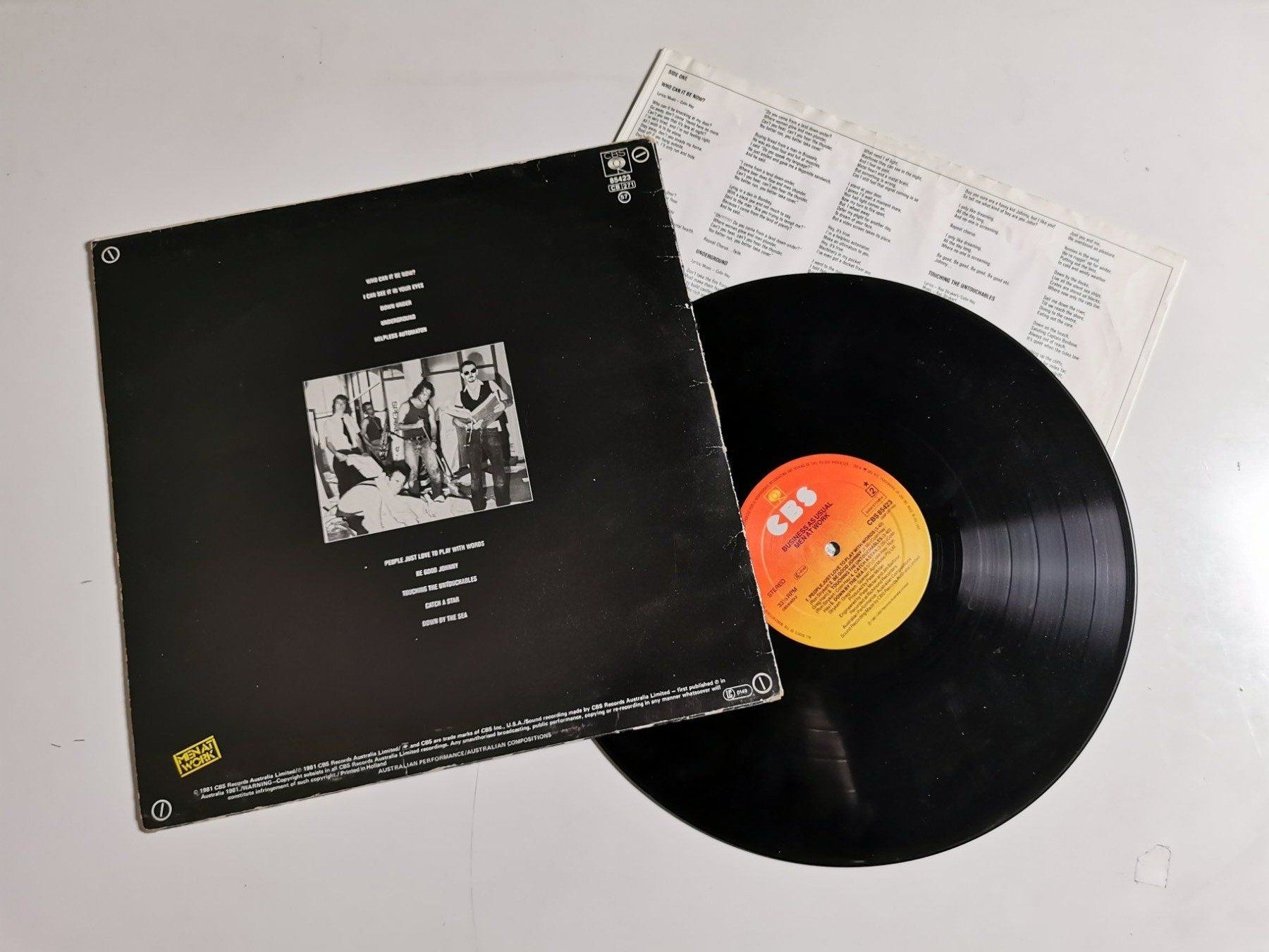 Schallplatten: Men At Work – Business As Usual – Gebraucht aus Grafenried von  1