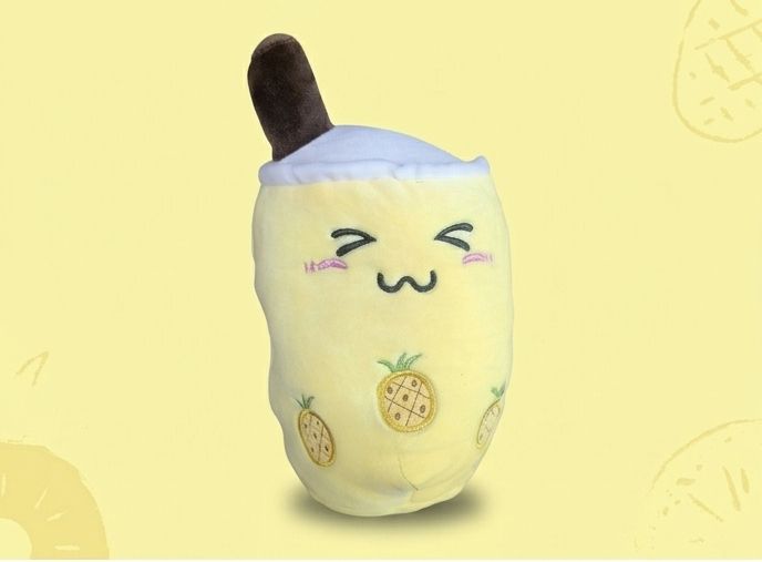 Spielzeuge: Peluche bubble tea pineapple 24cm – Neu und originalverpackt aus Echandens von Sebounet 1