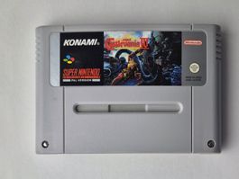 Super Castlevania 4 SNES PAL + Anleitung