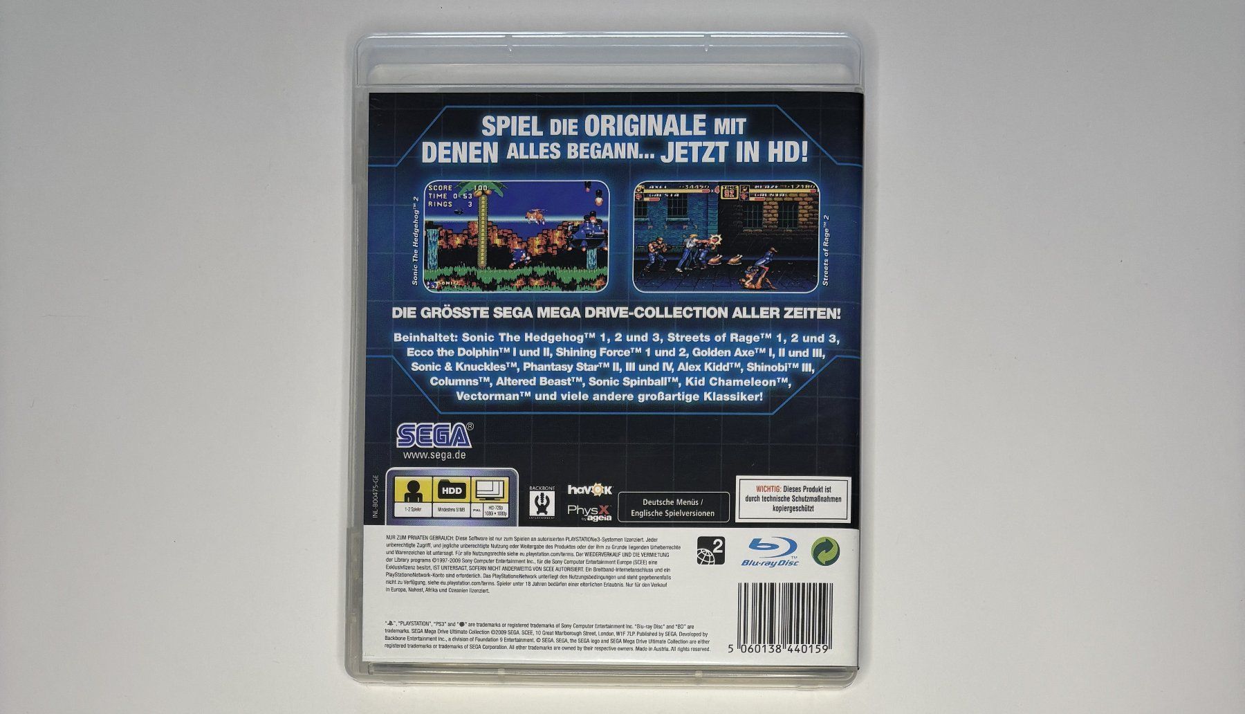 Jeux: PS3 - SEGA Mega Drive Ultimate Collection – D'occasion à Allschwil par Bullach 2