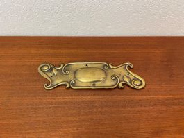 Jugendstil Messing Türbeschlag antik Türbeschläge