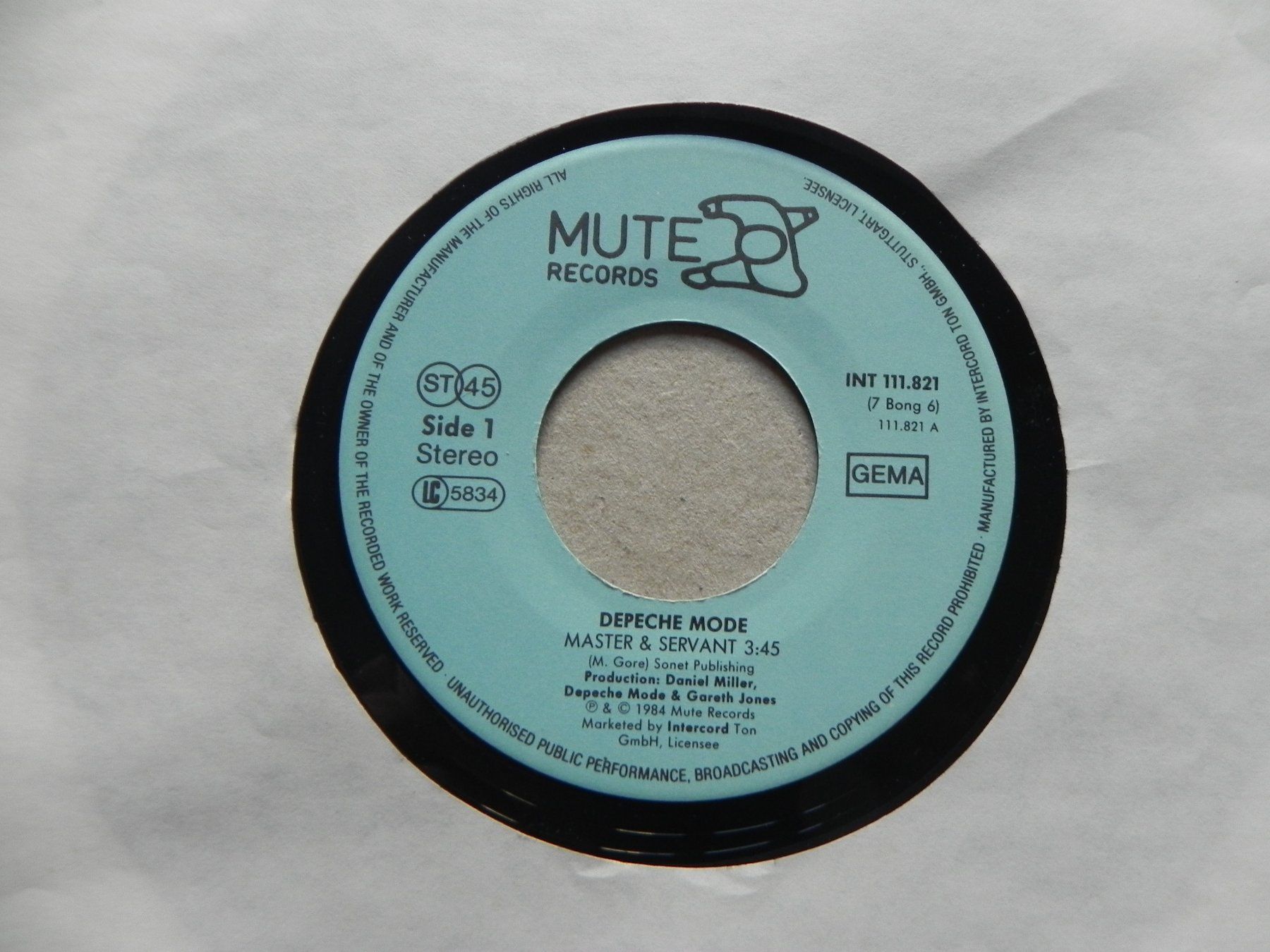 Schallplatten: Single engl. Synth - Rock Pop Band Depeche Mode 1984 – Gebraucht aus Siebnen von krimsie 2