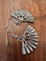 Vintage Ohrringe Oriental Silber Farbe