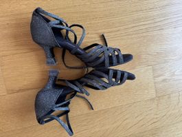Diamant Damen-Tanzschuhe, Gr. 40 (UK 6.5), 5 cm Absatz
