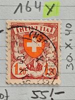 164y (Kat. 80.--) 30.X.40 für 7.--