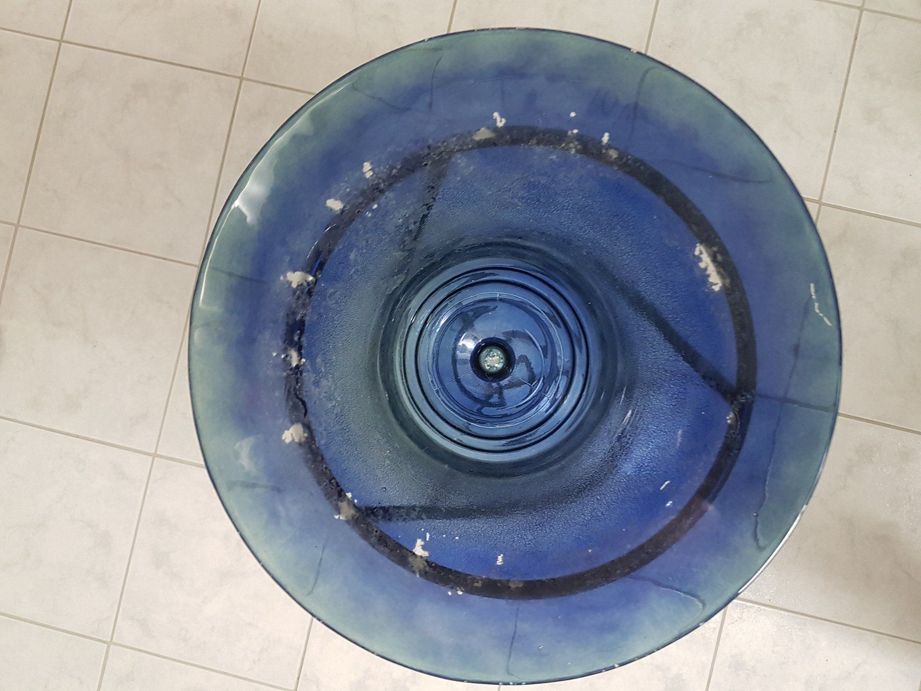 Vasi & Recipienti: Vase auf Ständer / Ständervase / Bodenvase blau – Usato da Villnachern venduto da OnkelTom007 2