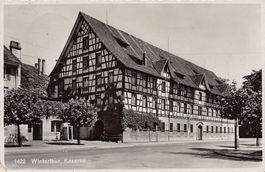Winterthur, Kaserne, Feldpost 1937 BATAILLON 63