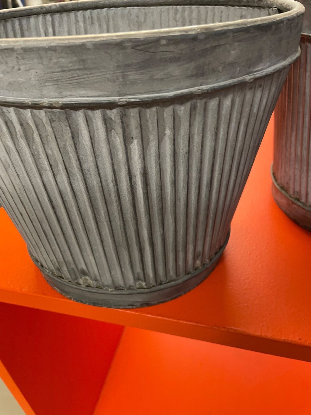 Pots de fleurs: Uebertopf Blech. 2x – Neuf (Voir description) à Zürich par Danokiko 2