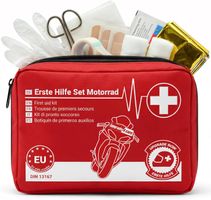Motorrad Verbandskasten DIN 13167 Erste-Hilfe-Set Neu