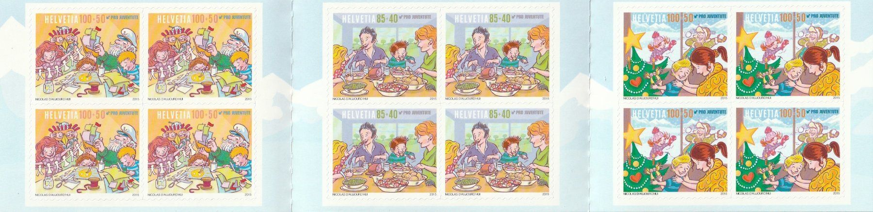 Tous les timbres: Postfrisches PJ Markenheft 2015 Postpreis 17.50, Kat. 45.- – D'occasion à Fislisbach par Zigzag12