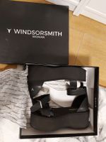 Windsorsmith sandali pelle nero 38 platform ghotic